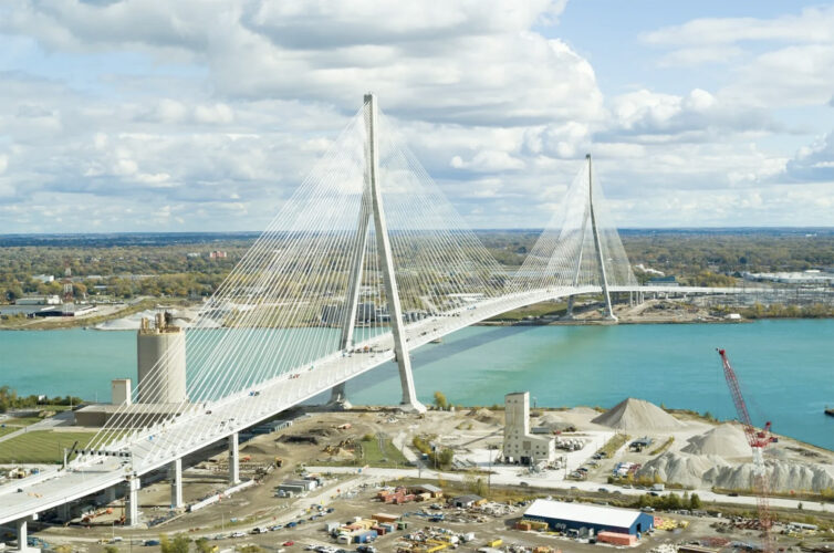 Trump rethinking Canada bridge amid Michigan jeers, cheers